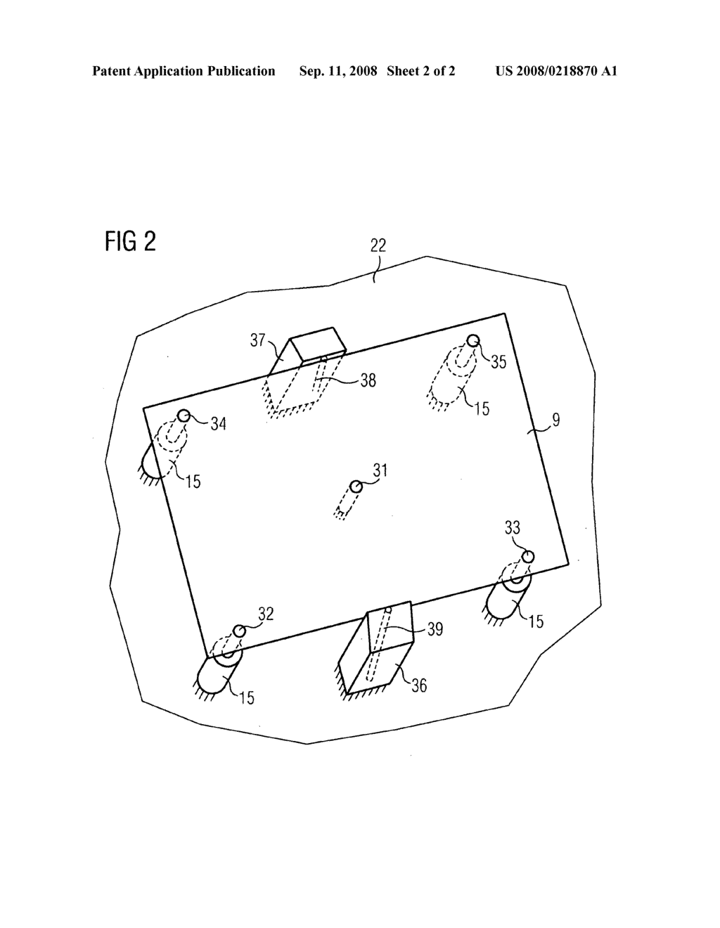 Head-Up Display Comprising a Deformable Mirror - diagram, schematic, and image 03