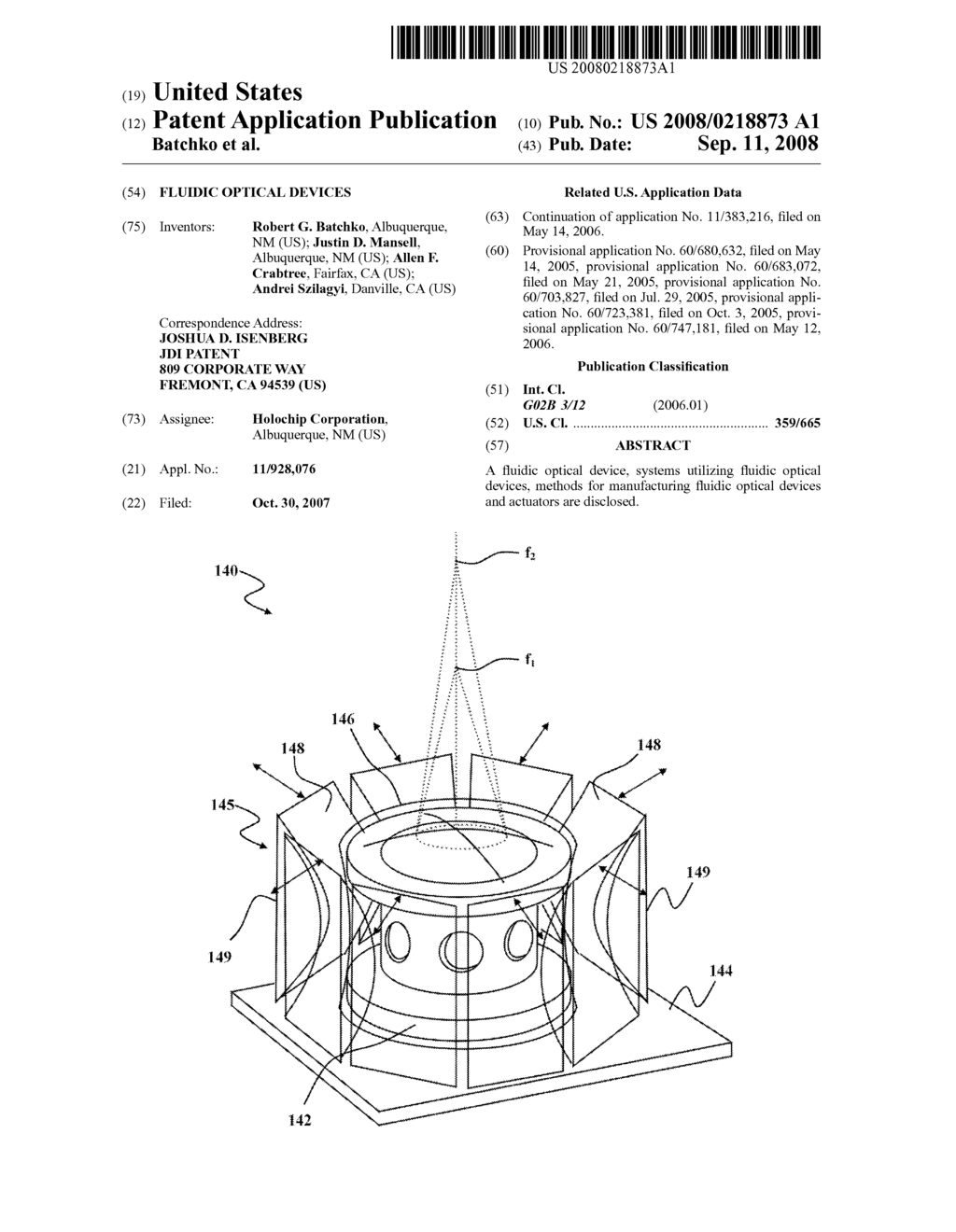 FLUIDIC OPTICAL DEVICES - diagram, schematic, and image 01