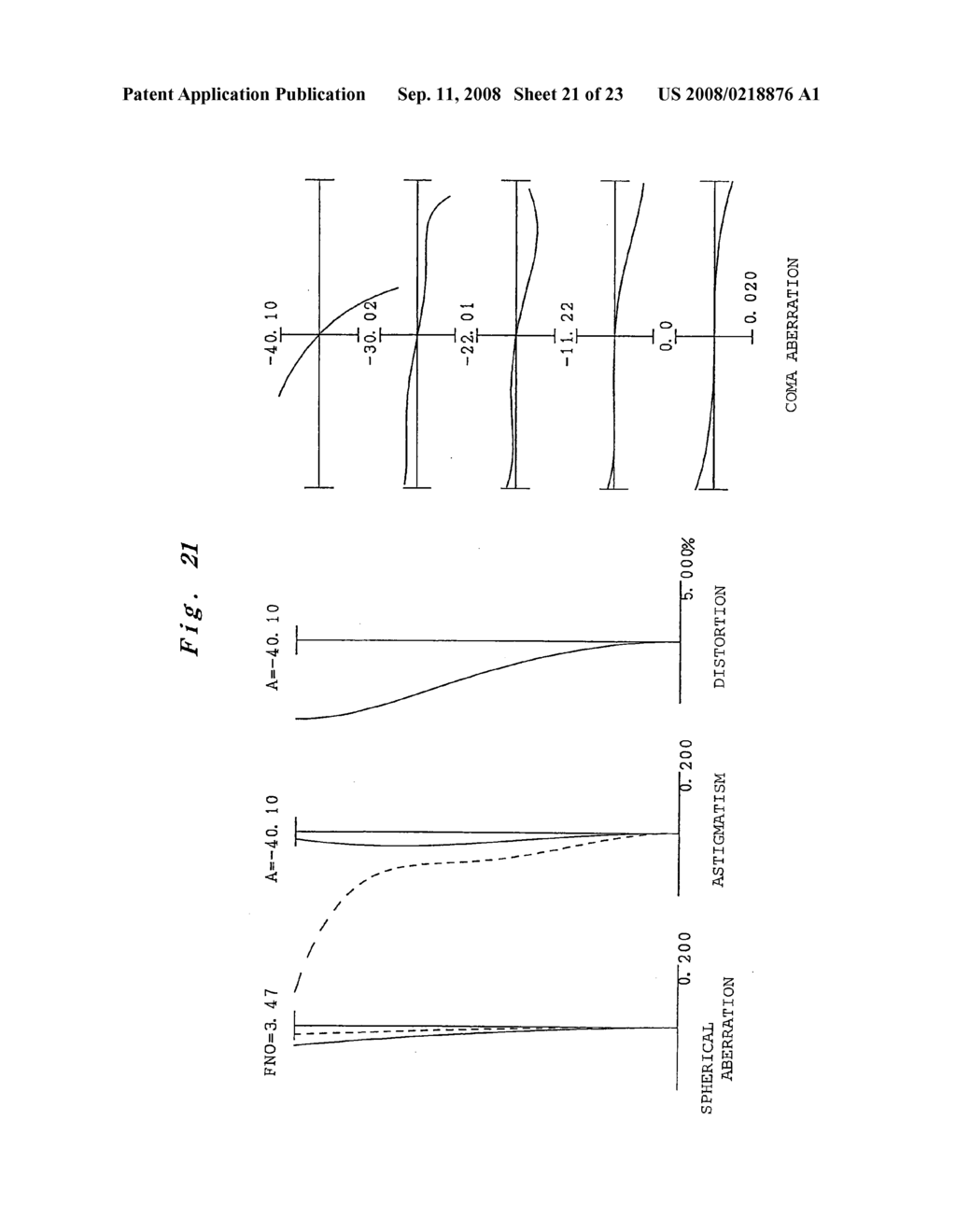 ZOOM LENS, OPTICAL APPARATUS, AND METHOD FOR FORMING AN IMAGE OF AN OBJECT - diagram, schematic, and image 22