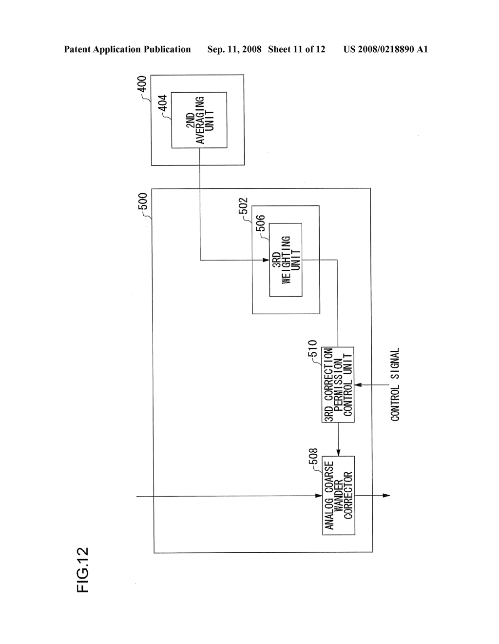 BASELINE CORRECTION APPARATUS - diagram, schematic, and image 12