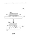 ELECTRONIC COMPONENTS ON TRENCHED SUBSTRATES AND METHOD OF FORMING SAME diagram and image