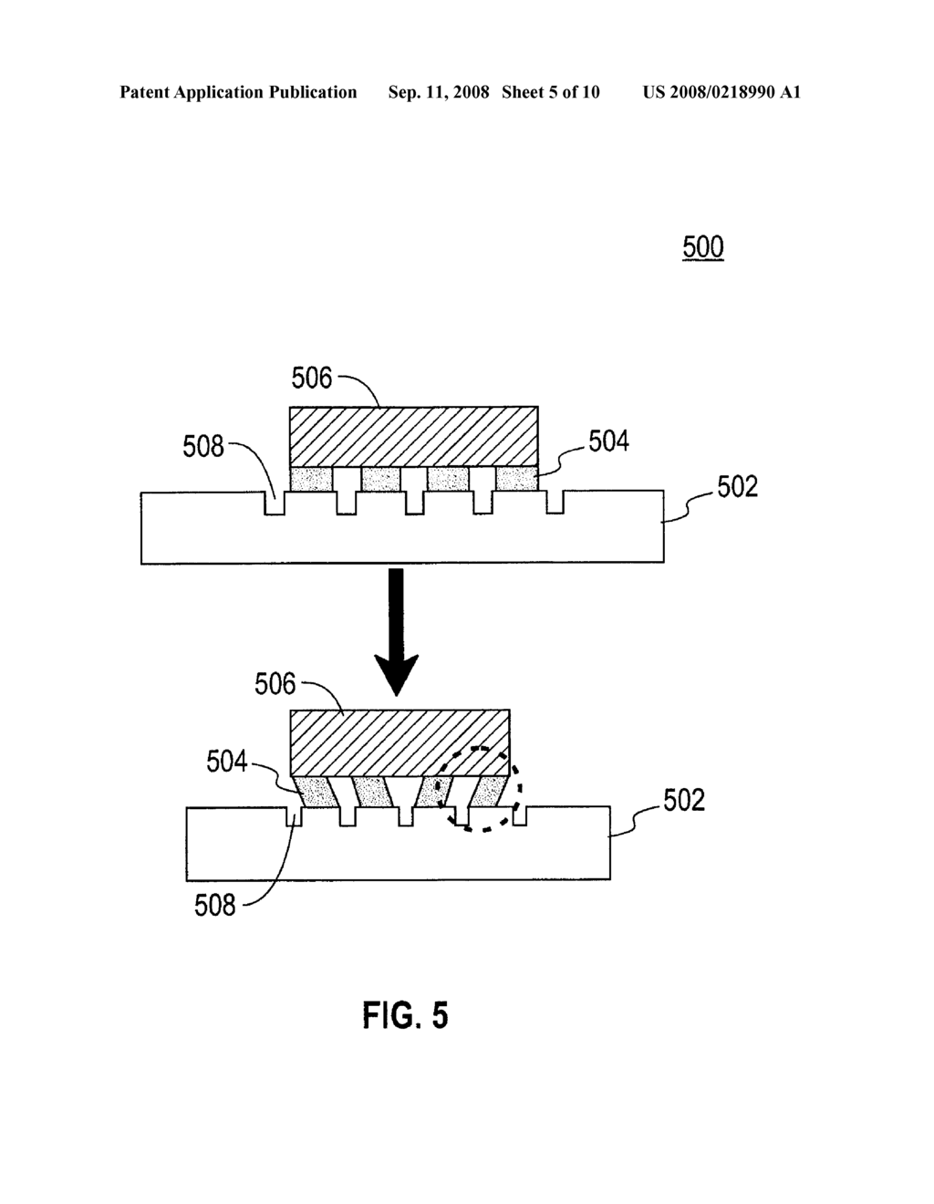 ELECTRONIC COMPONENTS ON TRENCHED SUBSTRATES AND METHOD OF FORMING SAME - diagram, schematic, and image 06