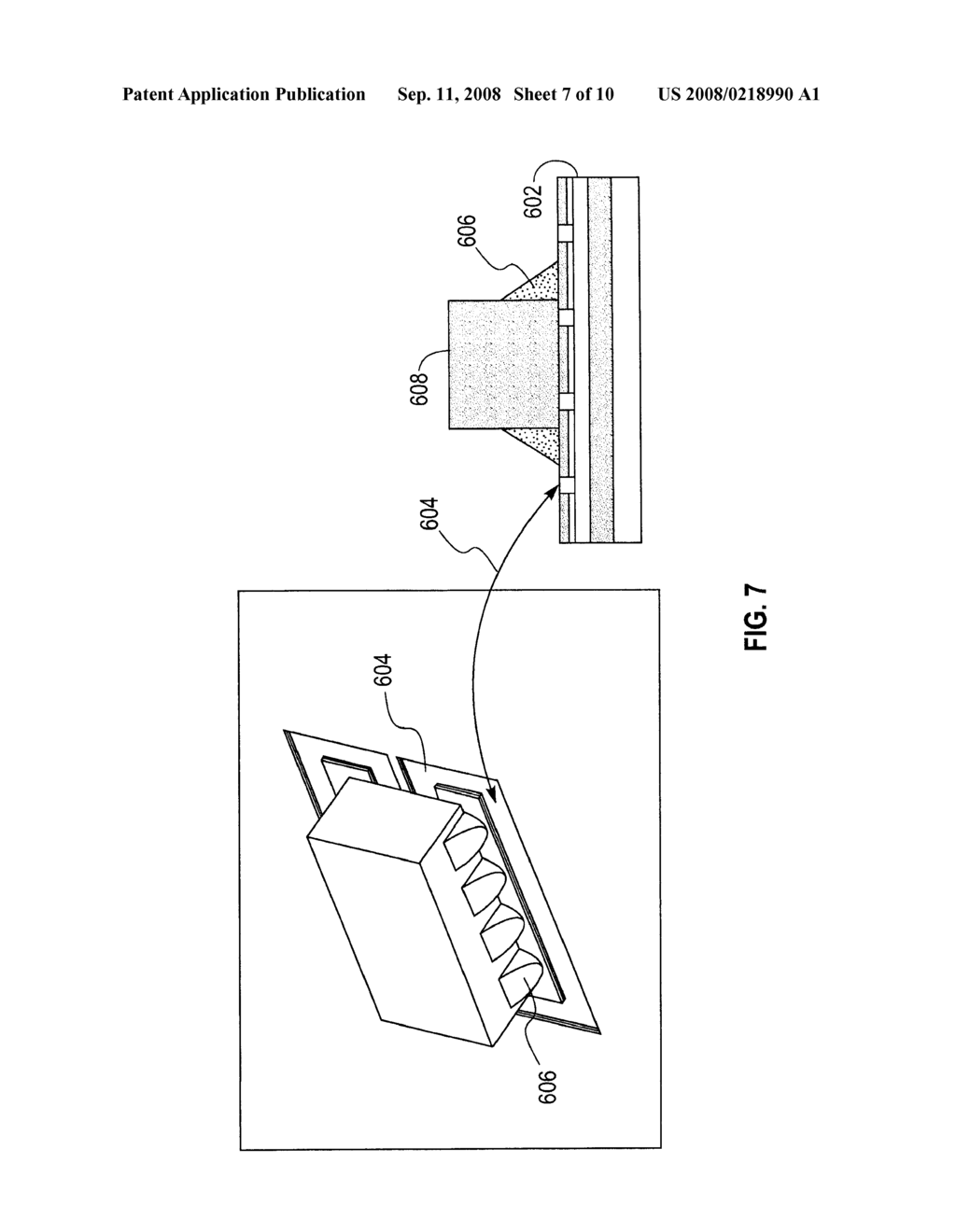 ELECTRONIC COMPONENTS ON TRENCHED SUBSTRATES AND METHOD OF FORMING SAME - diagram, schematic, and image 08