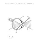 Aircraft having an illumination device diagram and image