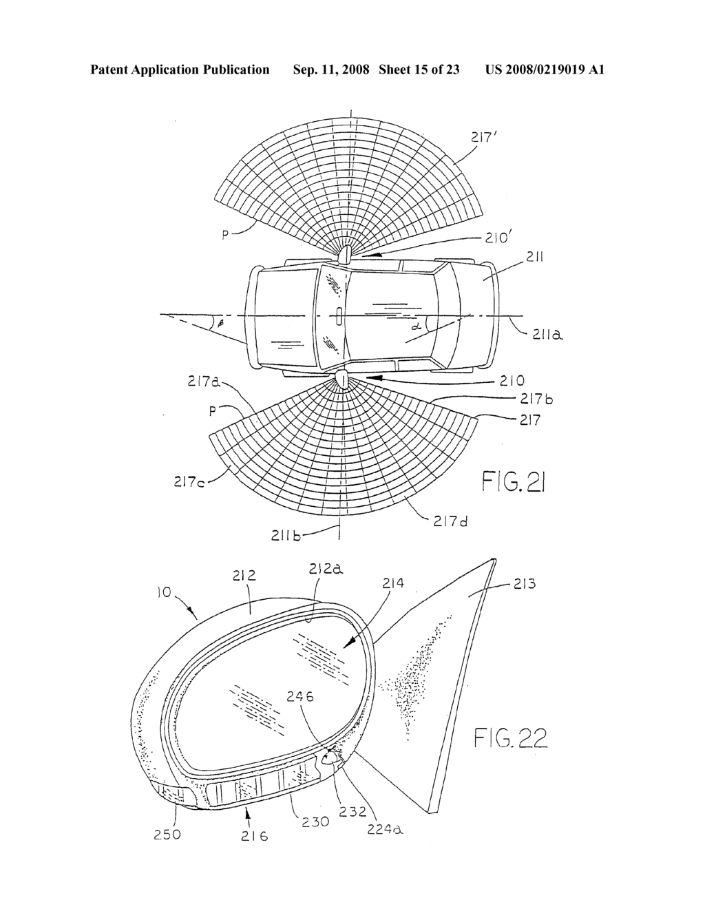 VEHICLE EXTERIOR MIRROR SYSTEM WITH SIGNAL LIGHT - diagram, schematic, and image 16