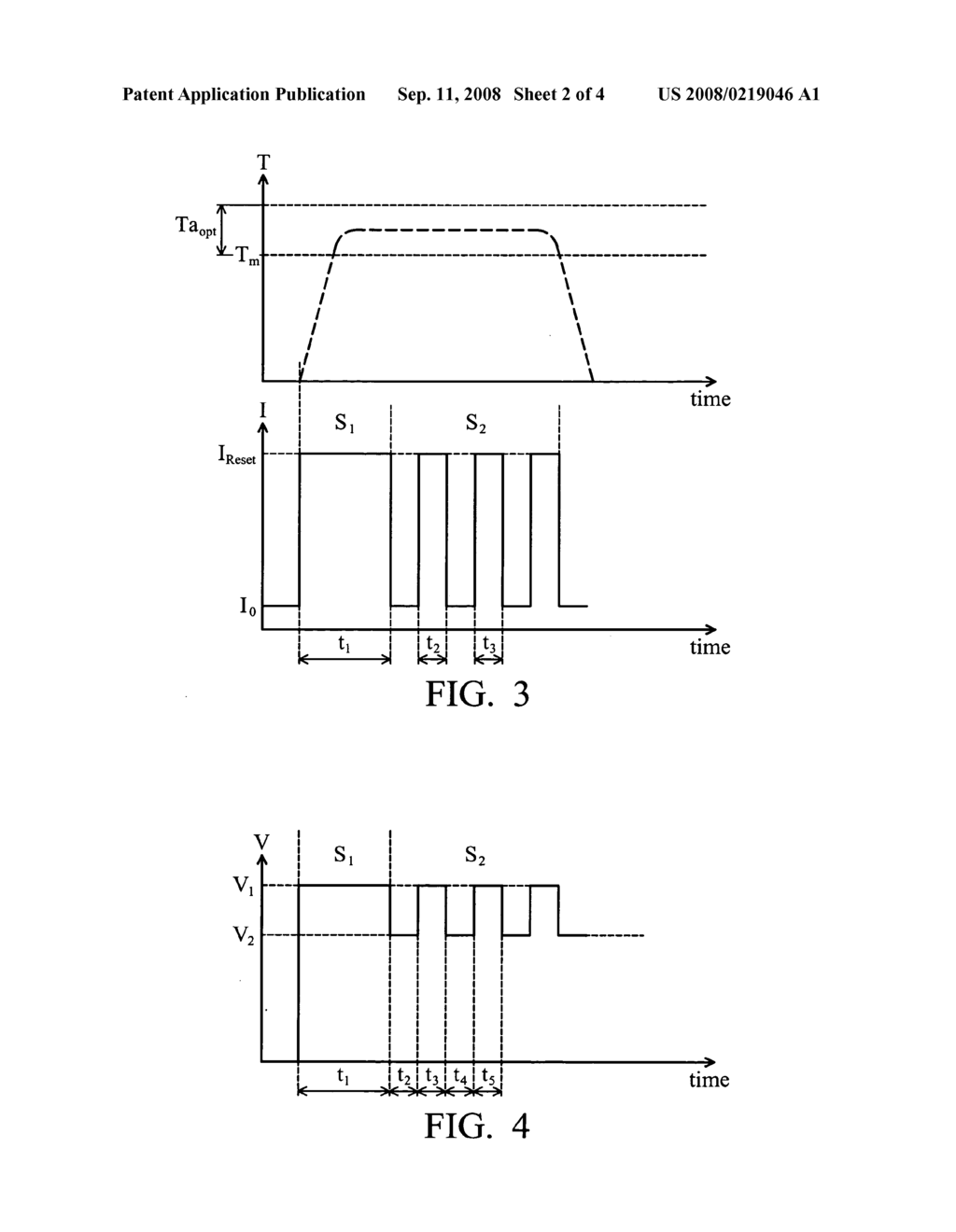 Writing method and system for a phase change memory - diagram, schematic, and image 03