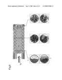 Apparatus for the heat-exchanging and mixing treatment of fluid media diagram and image