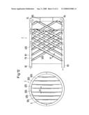 Apparatus for the heat-exchanging and mixing treatment of fluid media diagram and image