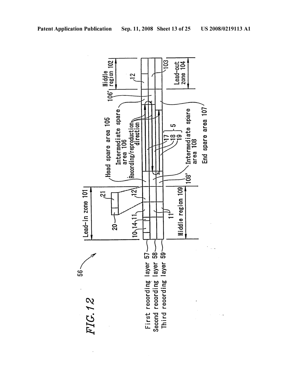 MULTI-LAYERED INFORMATION RECORDING MEDIUM, RECORDING APPARATUS, AND RECORDING METHOD - diagram, schematic, and image 14