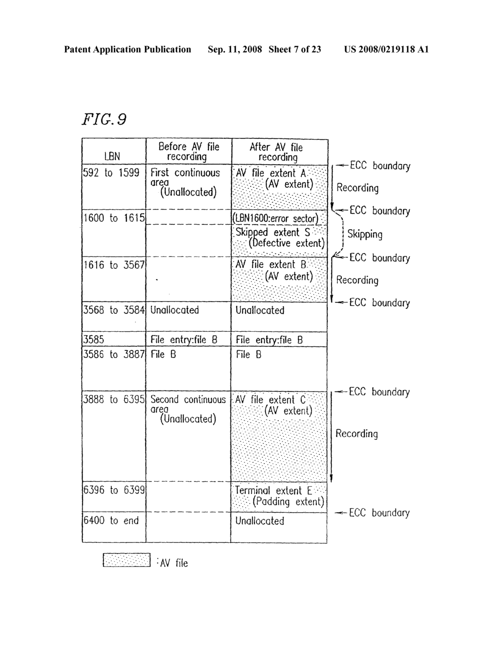 RECORDING/REPRODUCING METHOD SUITABLE FOR RECORDING/REPRODUCING AV DATA ON/FROM DISC, RECORDER AND REPRODUCER FOR THE METHOD, INFORMATION RECORDING DISC AND INFORMATION PROCESSING SYSTEM - diagram, schematic, and image 08