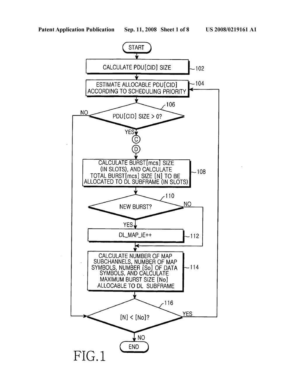 Method for generating burst in a communication system - diagram, schematic, and image 02