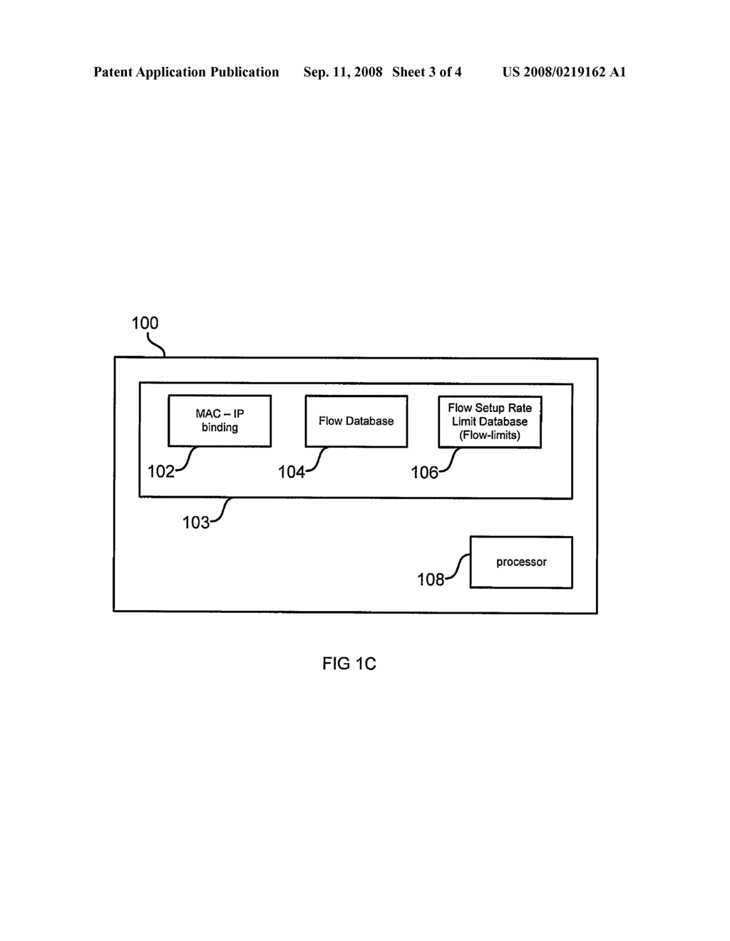 METHOD AND SYSTEM FOR CONTROLLING NETWORK ACCESS ON A PER-FLOW BASIS - diagram, schematic, and image 04