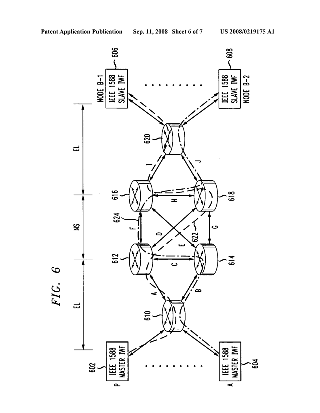 Connectionless configurations for stress testing timing and synchronization in data packet networks - diagram, schematic, and image 07