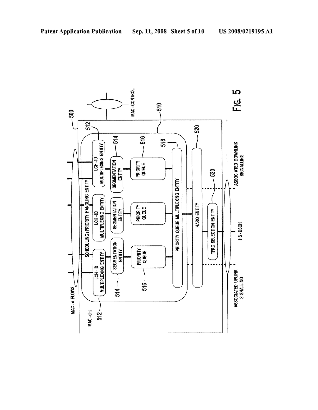 METHOD AND APPARATUS FOR GENERATING AND PROCESSING A MAC-ehs PROTOCOL DATA UNIT - diagram, schematic, and image 06