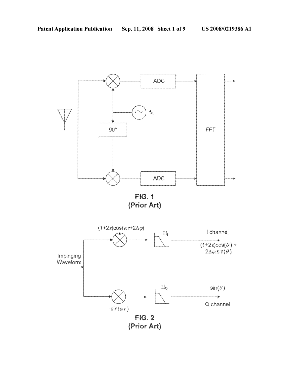 QUADRATURE IMBALANCE ESTIMATION USING UNBIASED TRAINING SEQUENCES - diagram, schematic, and image 02