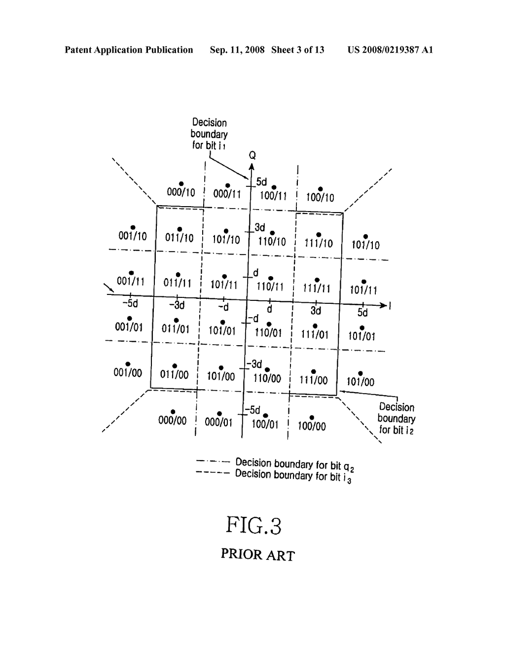 CROSS QAM MODULATION-BASED SYMBOL MAPPING METHOD AND APPARATUS IN A MOBILE COMMUNICATION SYSTEM - diagram, schematic, and image 04