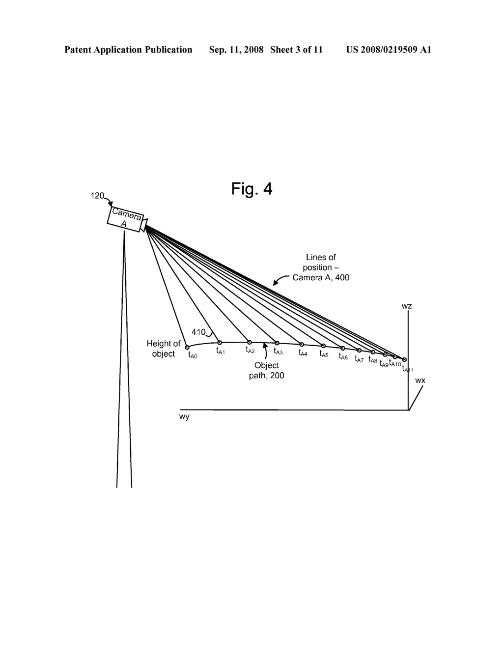 TRACKING AN OBJECT WITH MULTIPLE ASYNCHRONOUS CAMERAS - diagram, schematic, and image 04