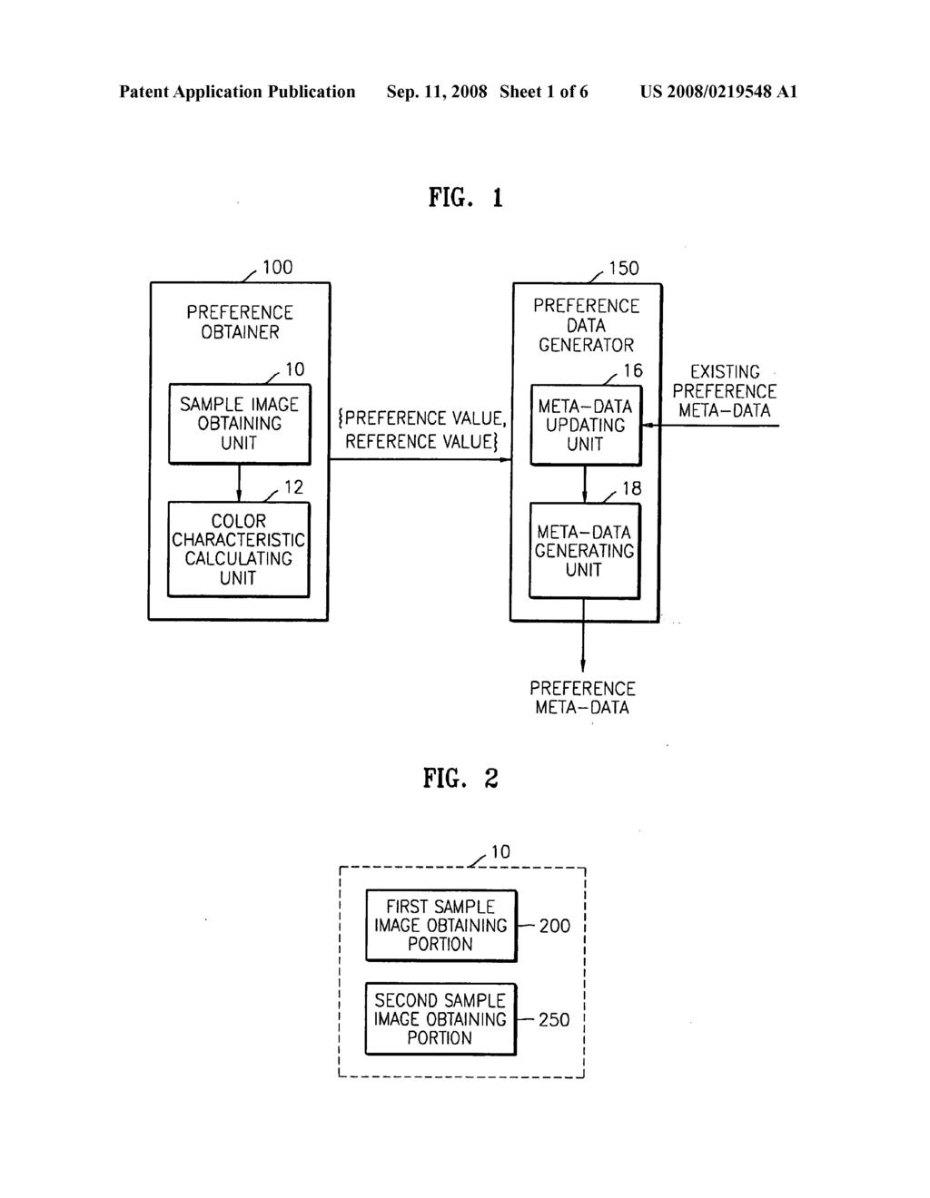 Method and apparatus for generating user preference data regarding color characteristic of image and method and apparatus for converting image color preference using the method and apparatus - diagram, schematic, and image 02