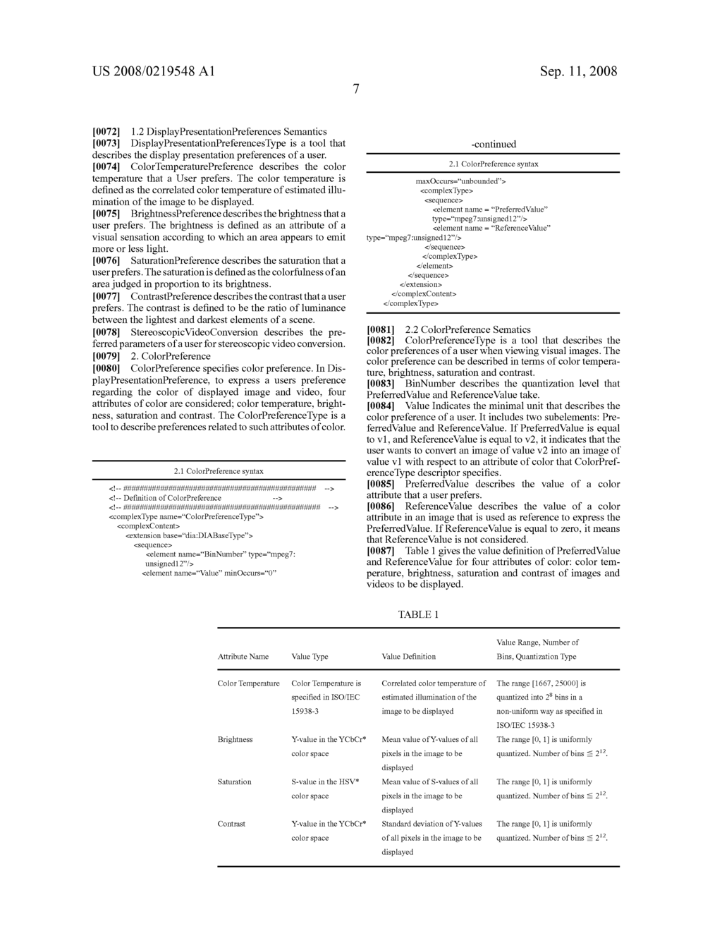 Method and apparatus for generating user preference data regarding color characteristic of image and method and apparatus for converting image color preference using the method and apparatus - diagram, schematic, and image 14