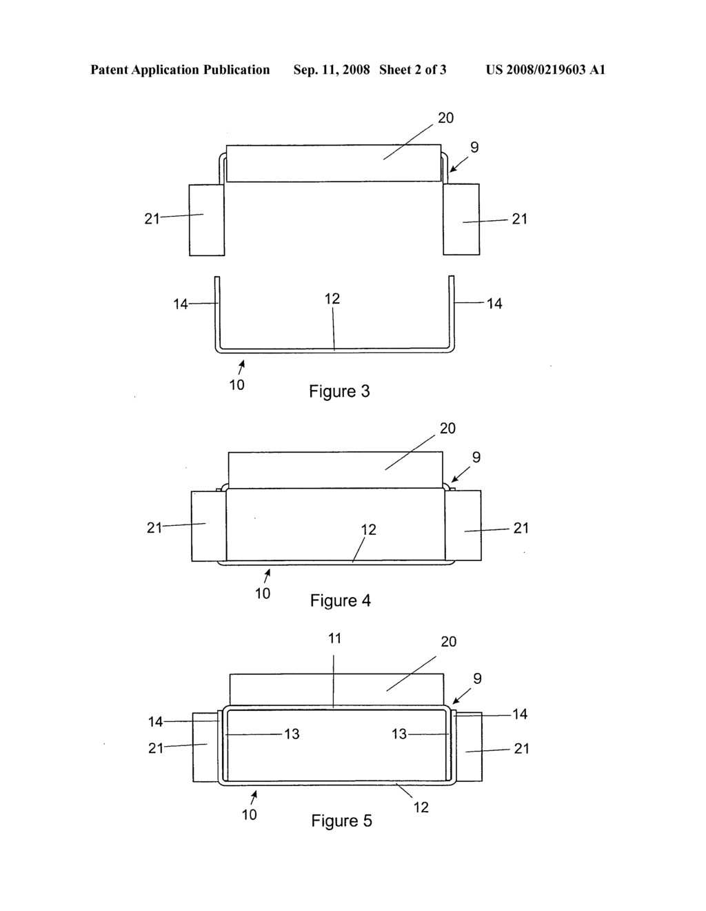 Bulk bag with forklift tine receiving elements and elements therefor - diagram, schematic, and image 03