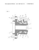 Bearing apparatus for axle and method of manufacturing the same diagram and image