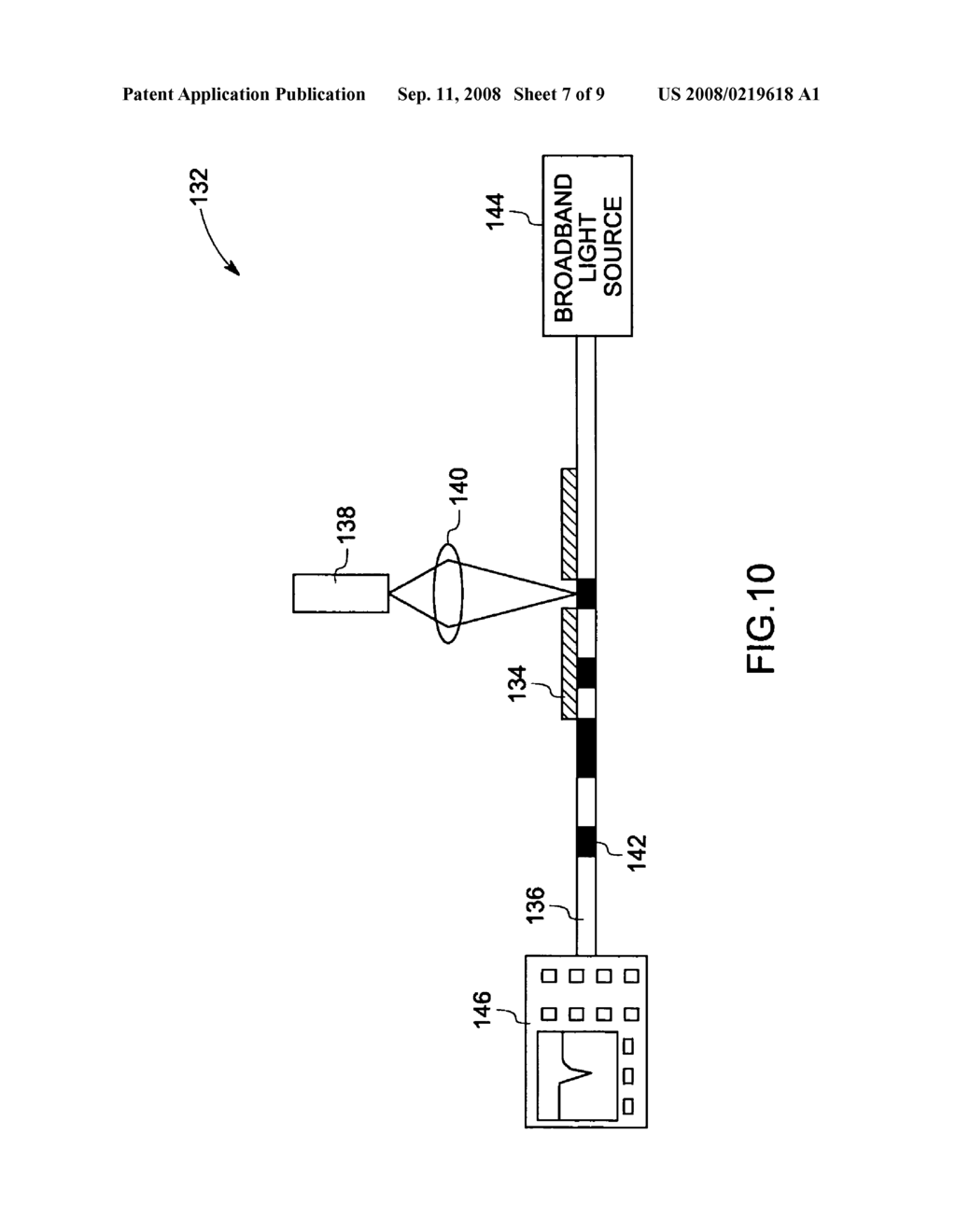 METHODS OF MAKING AND OPERATING A FIBER OPTIC SENSING DEVICE - diagram, schematic, and image 08