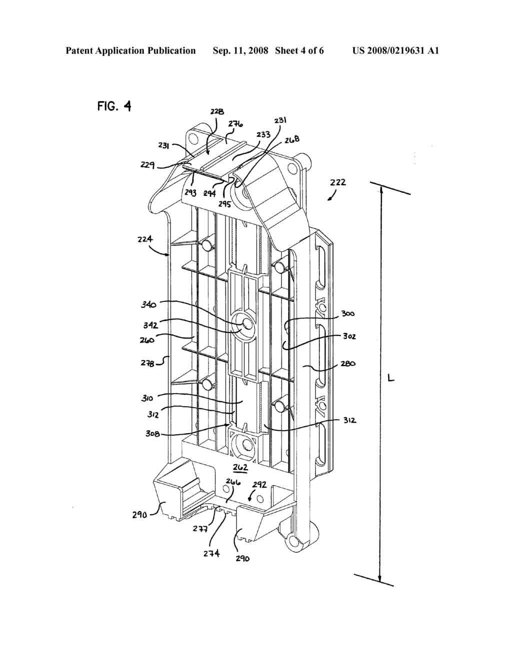 Universal bracket for mounting a drop terminal - diagram, schematic, and image 05