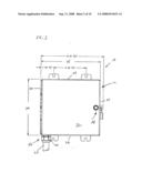 Wall mount distribution arrangement diagram and image