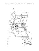 Wall mount distribution arrangement diagram and image