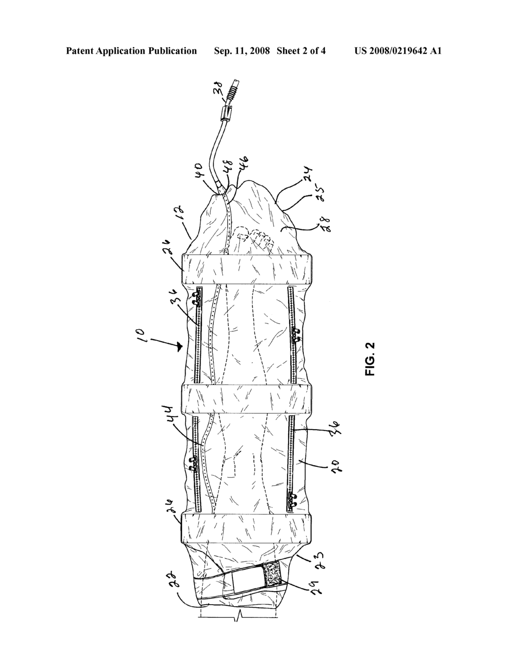 Collapsible Fluid Containment Device With Semi-Rigid Support Members - diagram, schematic, and image 03