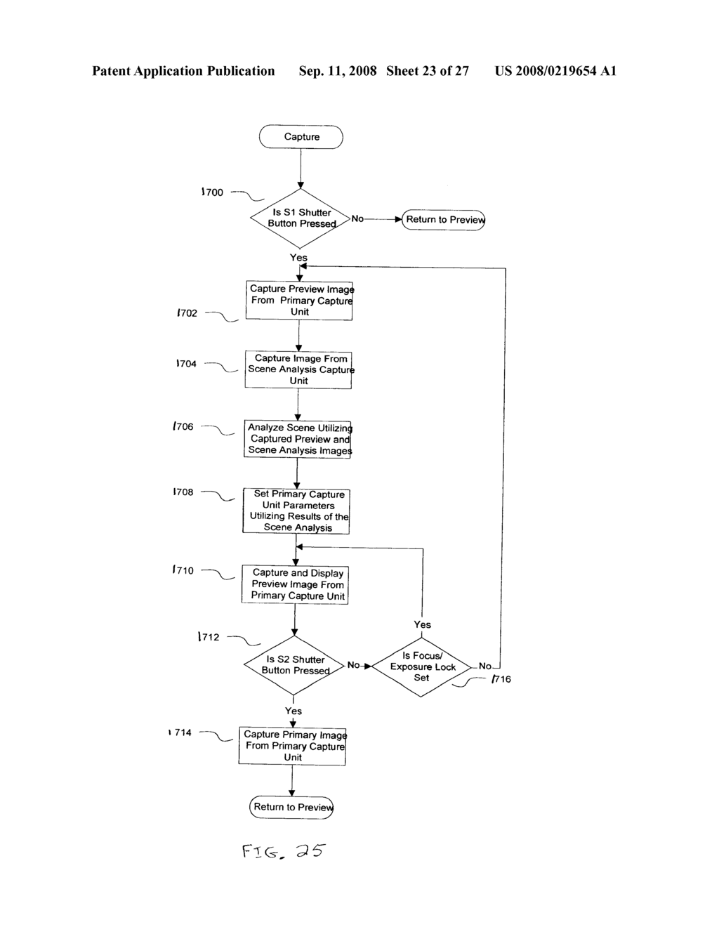 CAMERA USING MULTIPLE LENSES AND IMAGE SENSORS TO PROVIDE IMPROVED FOCUSING CAPABILITY - diagram, schematic, and image 24