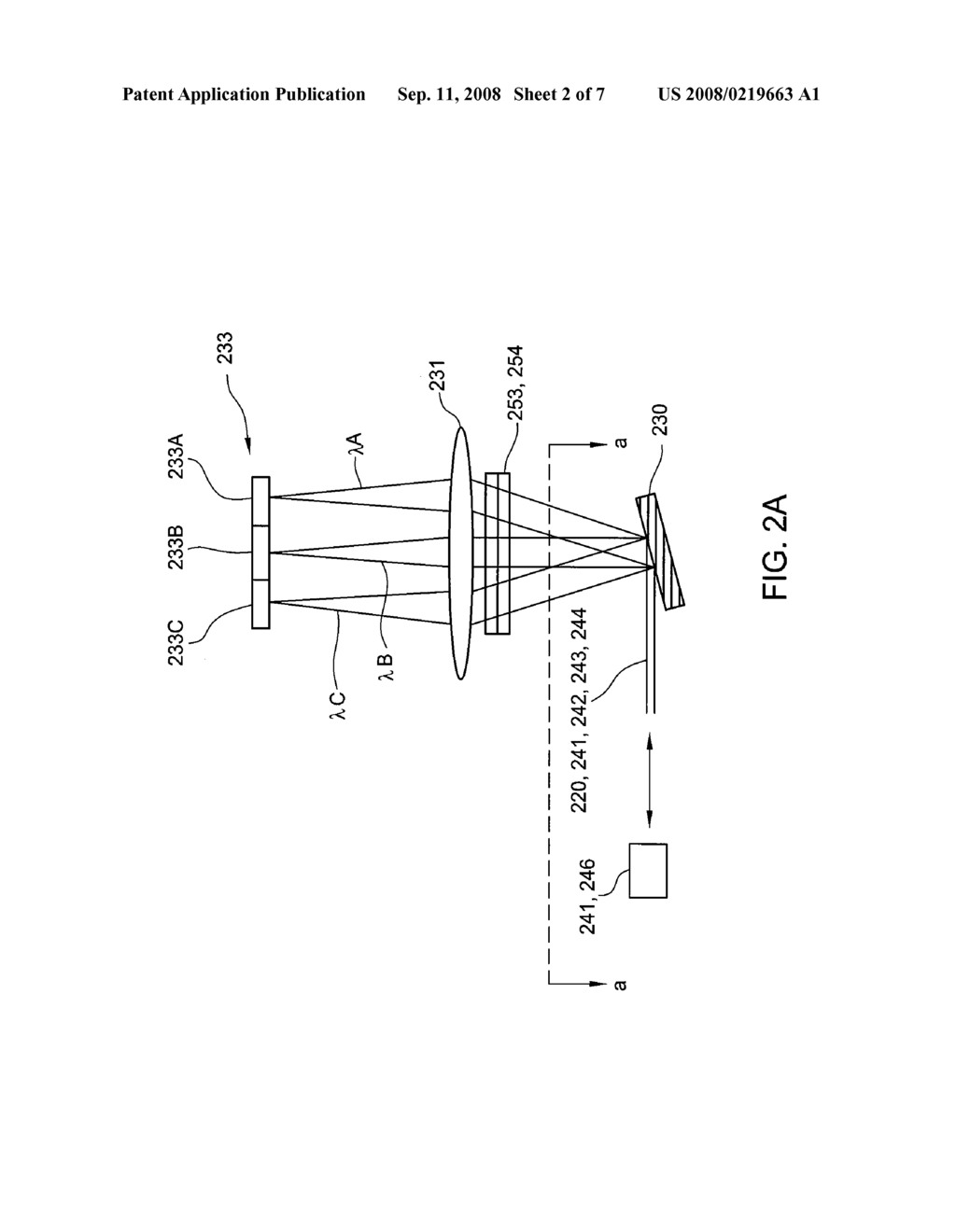 OPTICAL DEVICE WITH CASCADED STEERING DEVICES - diagram, schematic, and image 03