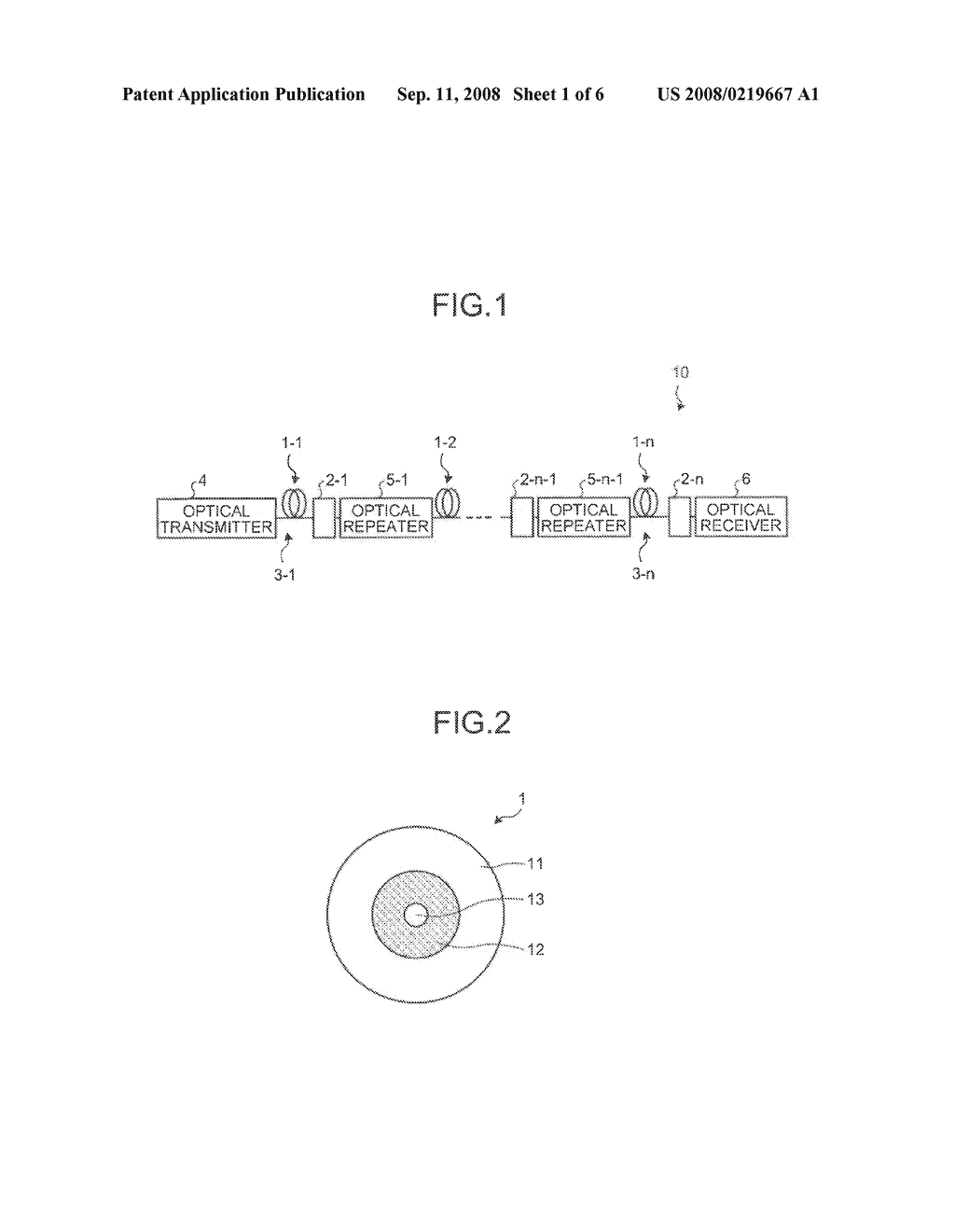 OPTICAL COMMUNICATION SYSTEM AND DISPERSION-COMPENSATING OPTICAL FIBER - diagram, schematic, and image 02