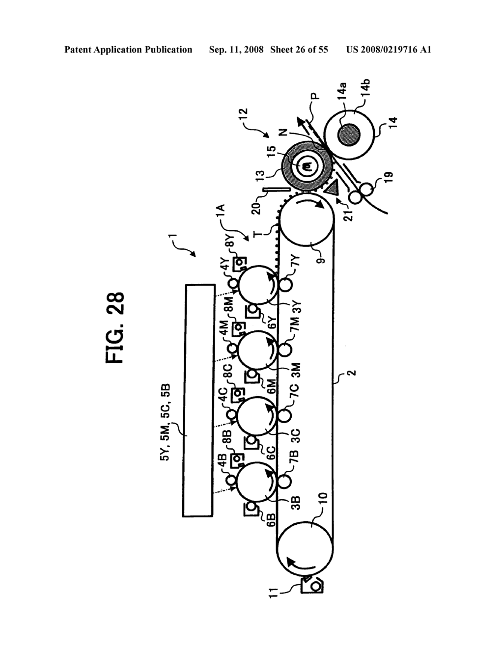 FIXING APPARATUS WITH A PRESSING MEMBER AND TRANSFER FIXING MEMBER - diagram, schematic, and image 27