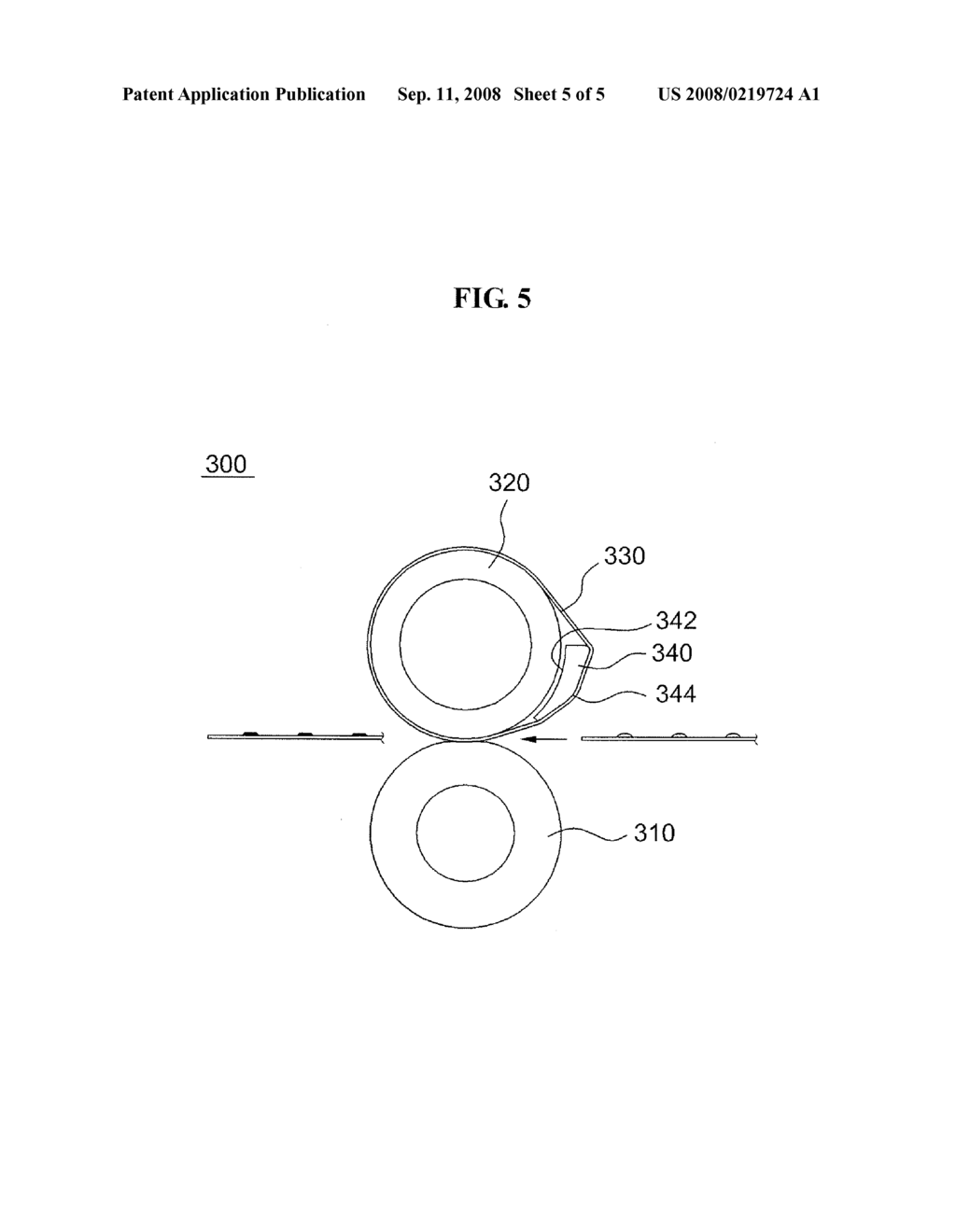 APPARATUS AND METHOD OF HEATING IMAGE ON RECORDABLE MATERIAL - diagram, schematic, and image 06