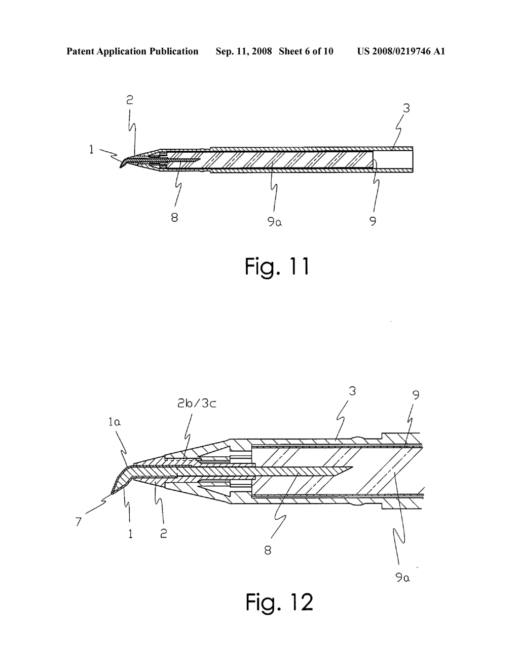 Pen with bent tip - diagram, schematic, and image 07