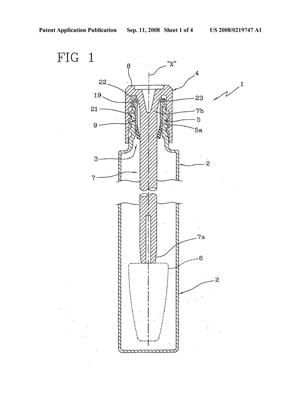 Wiper Device for Cosmetic Products Containers, a Process for Manufacturing the Same and a Container for Cosmetic Products Comprising Such a Wiper Device - diagram, schematic, and image 02