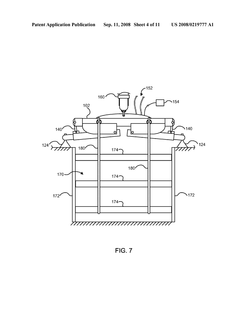 Trench Shoring Extraction Device - diagram, schematic, and image 05