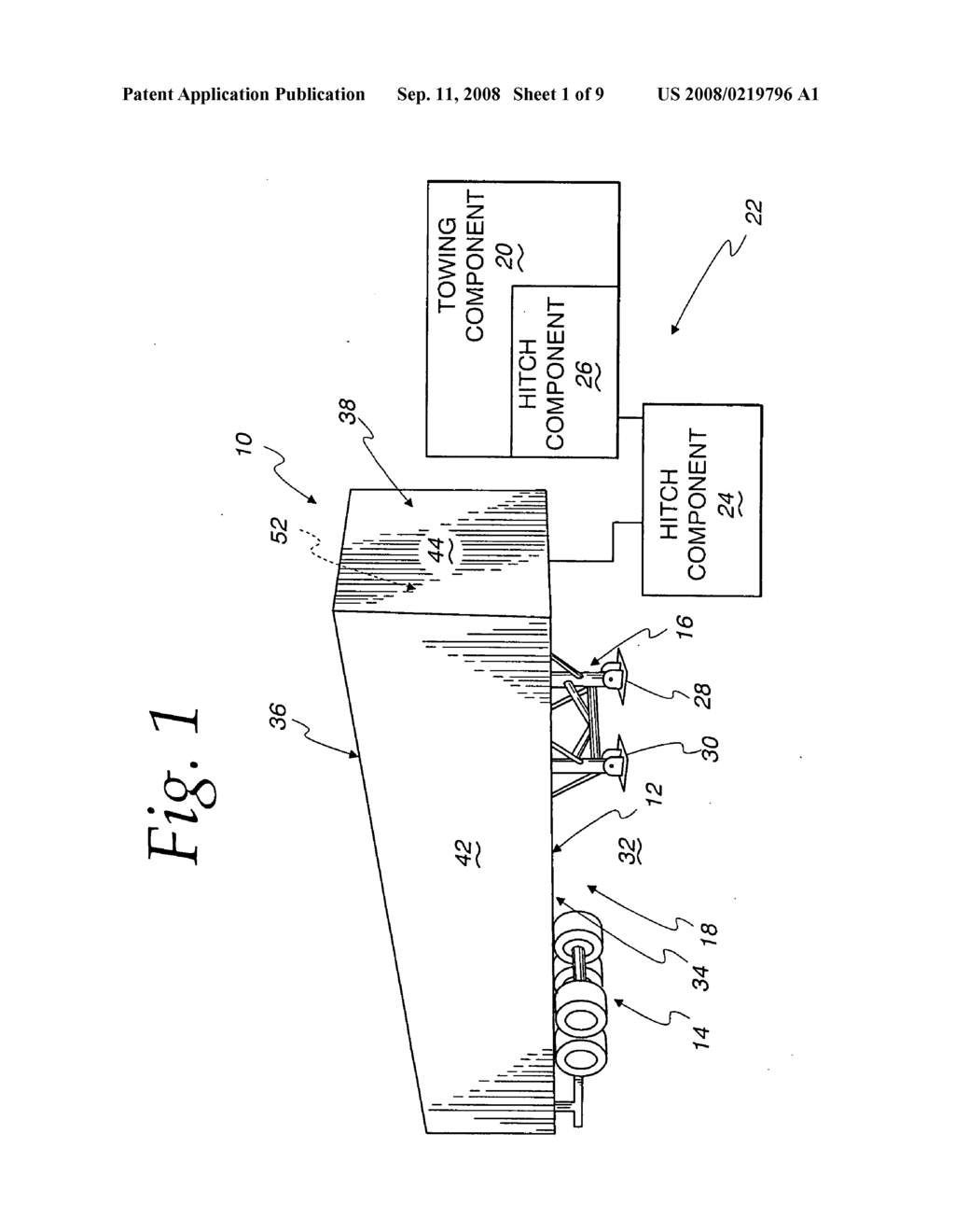 Cargo container with peripheral wall structure reinforced by side post assemblies - diagram, schematic, and image 02