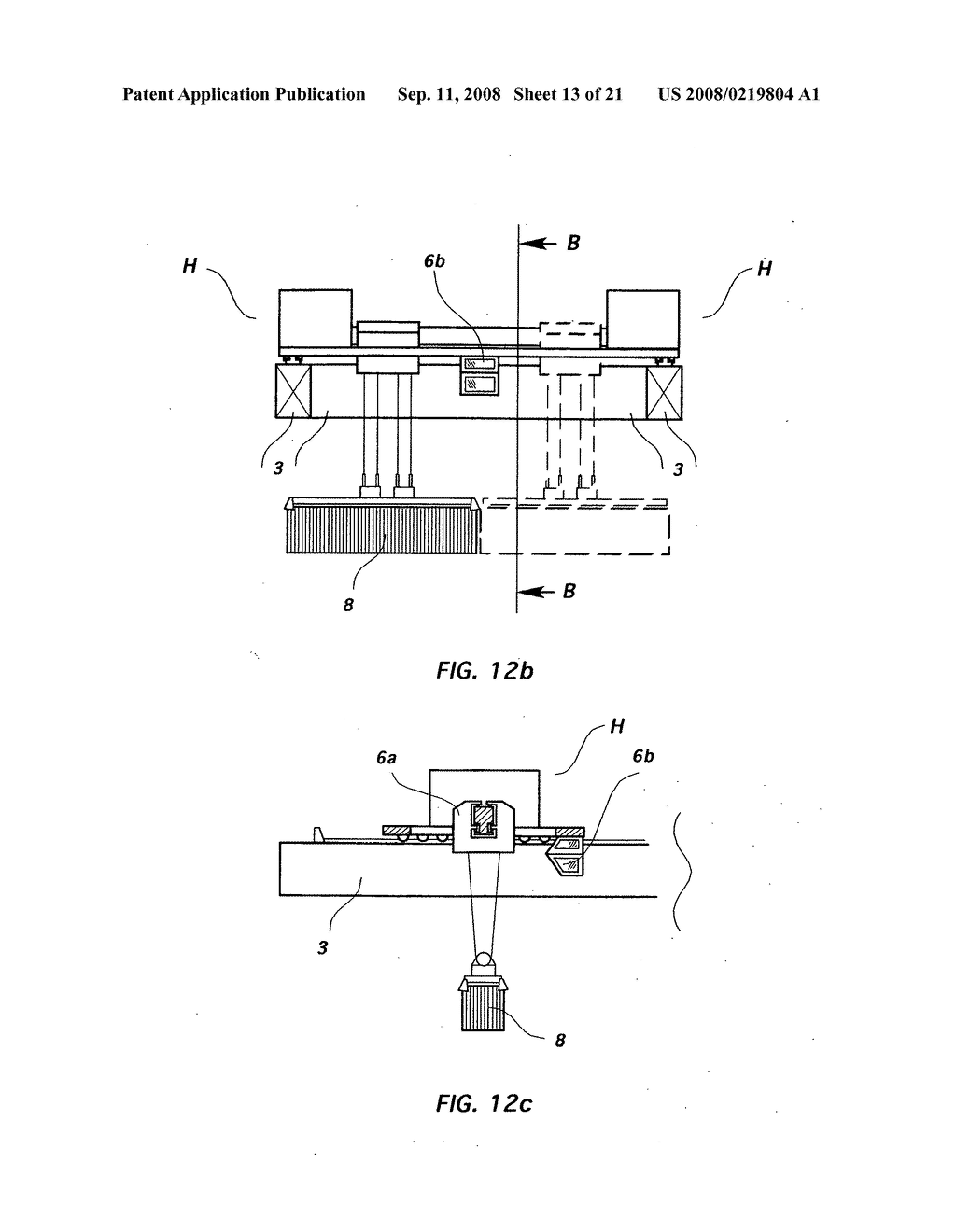 Container crane apparatus and method for container security screening during direct transshipment between transportation modes - diagram, schematic, and image 14