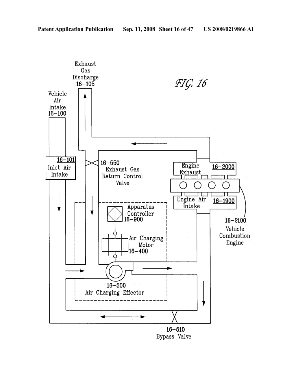 Generation and Management of Mass Air Flow - diagram, schematic, and image 17