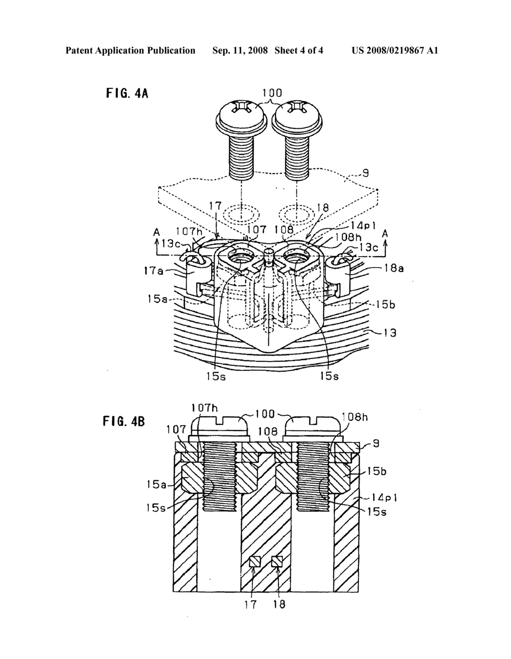 Electric motor and electric pump unit - diagram, schematic, and image 05