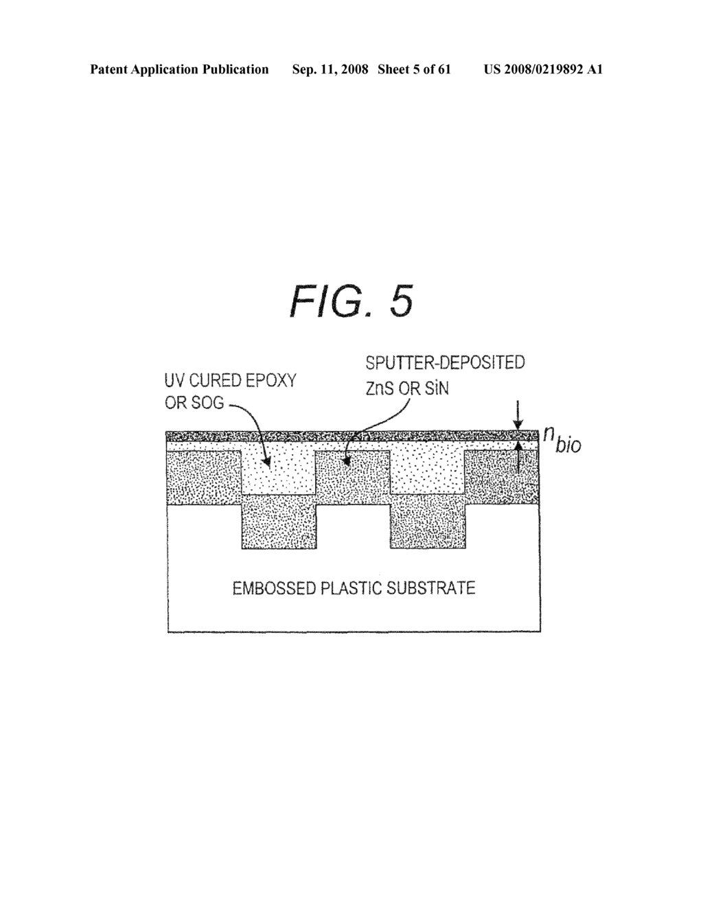 Guided Mode Resonant Filter Biosensor Using a Linear Grating Surface Structure - diagram, schematic, and image 06