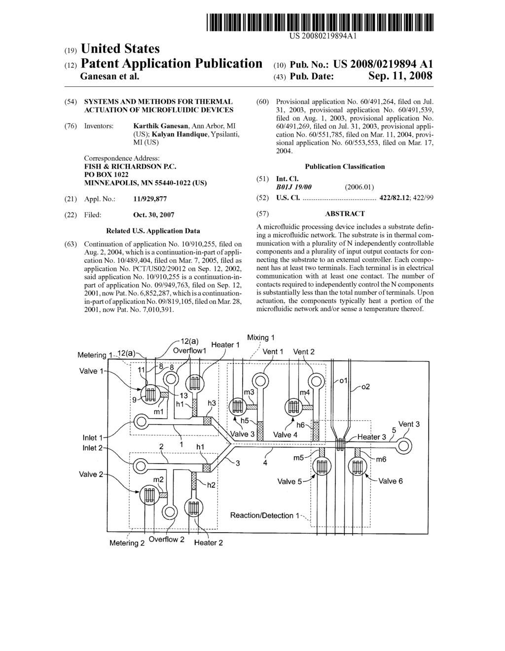 SYSTEMS AND METHODS FOR THERMAL ACTUATION OF MICROFLUIDIC DEVICES - diagram, schematic, and image 01