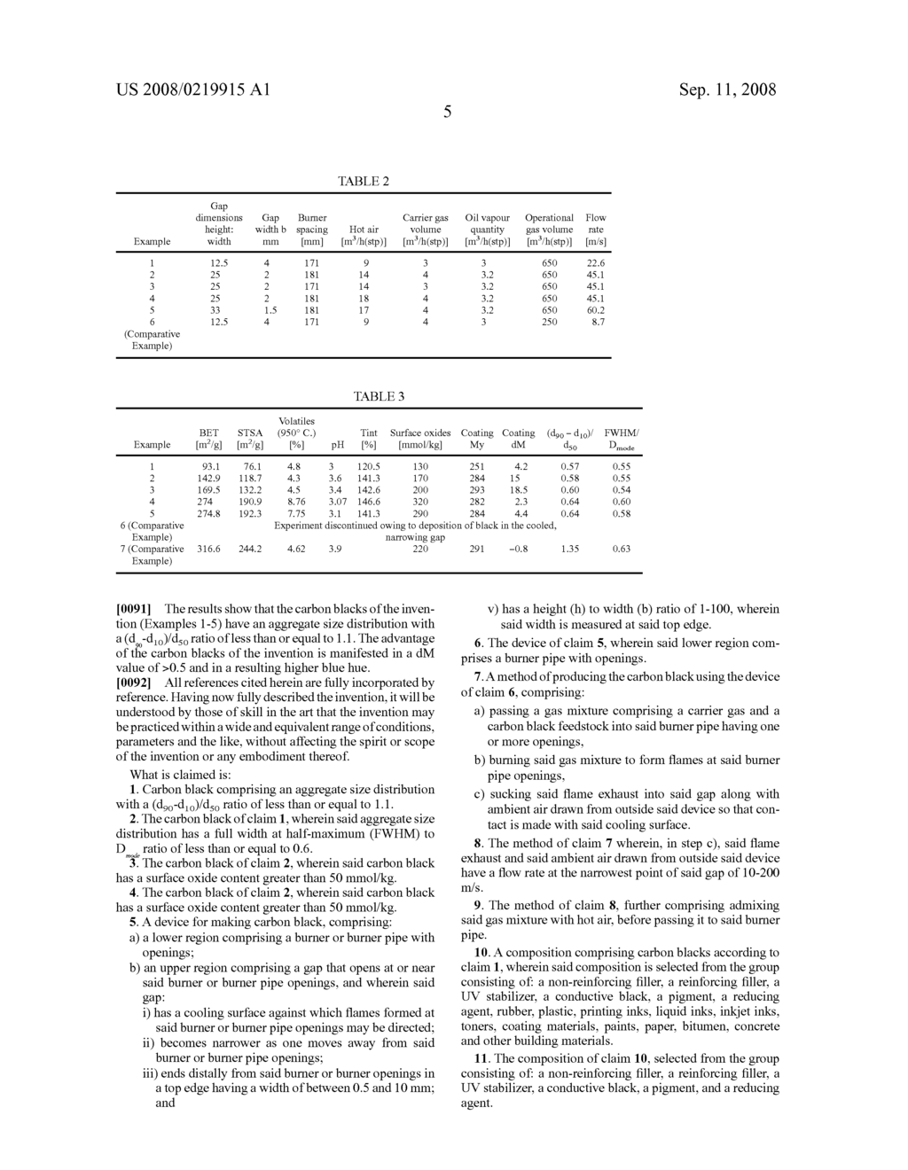 Carbon black, method of producing carbon black, and device for implementing the method - diagram, schematic, and image 07