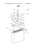 Prismatic lithium ion battery diagram and image