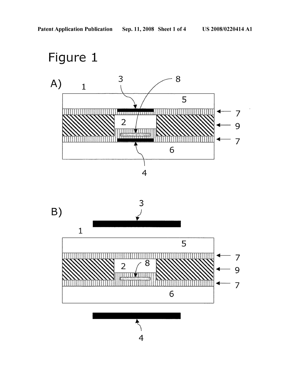 Method, Chip, Device and Integrated System for Detection Biological Particles - diagram, schematic, and image 02