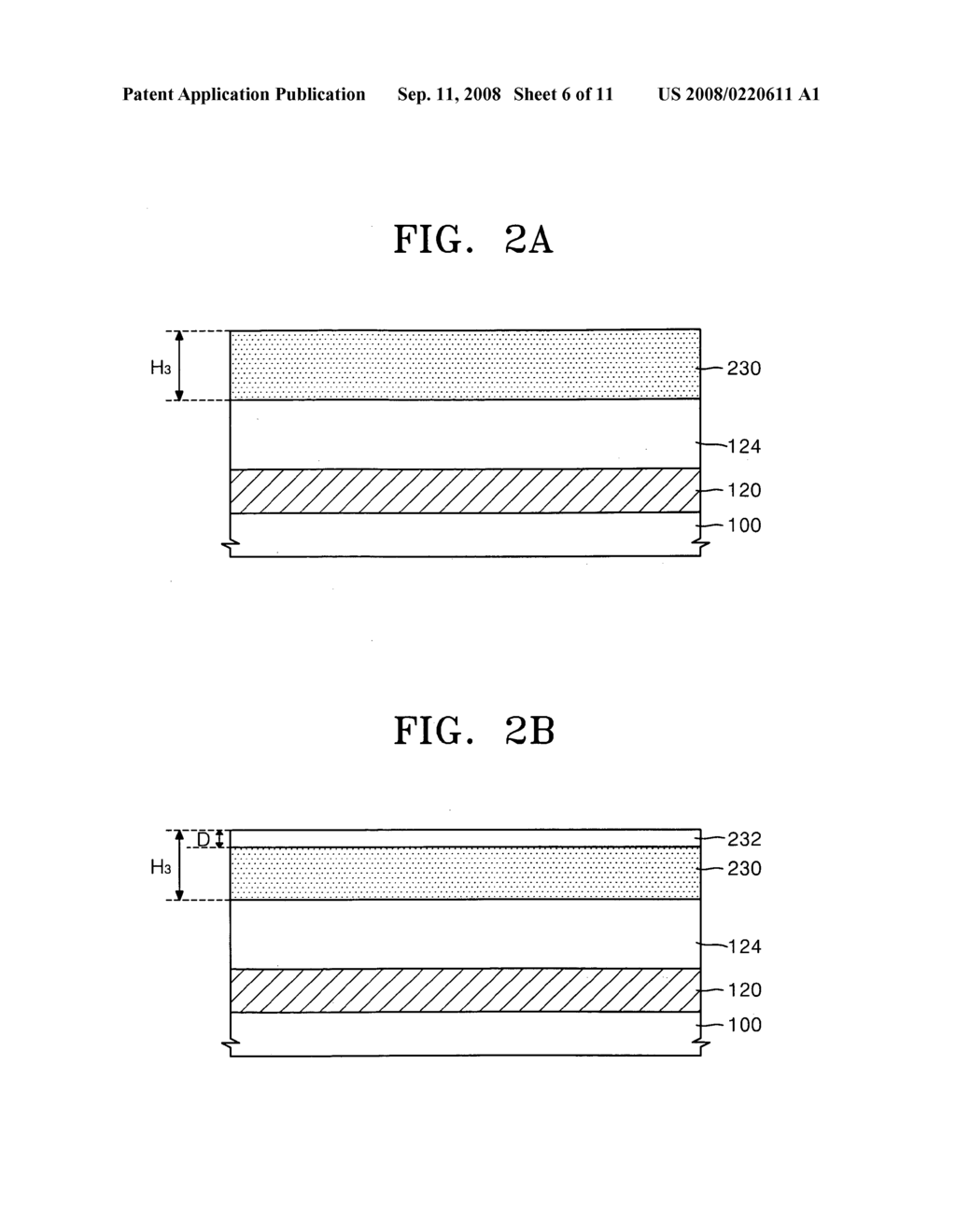 Method of forming fine patterns of semiconductor devices using double patterning - diagram, schematic, and image 07