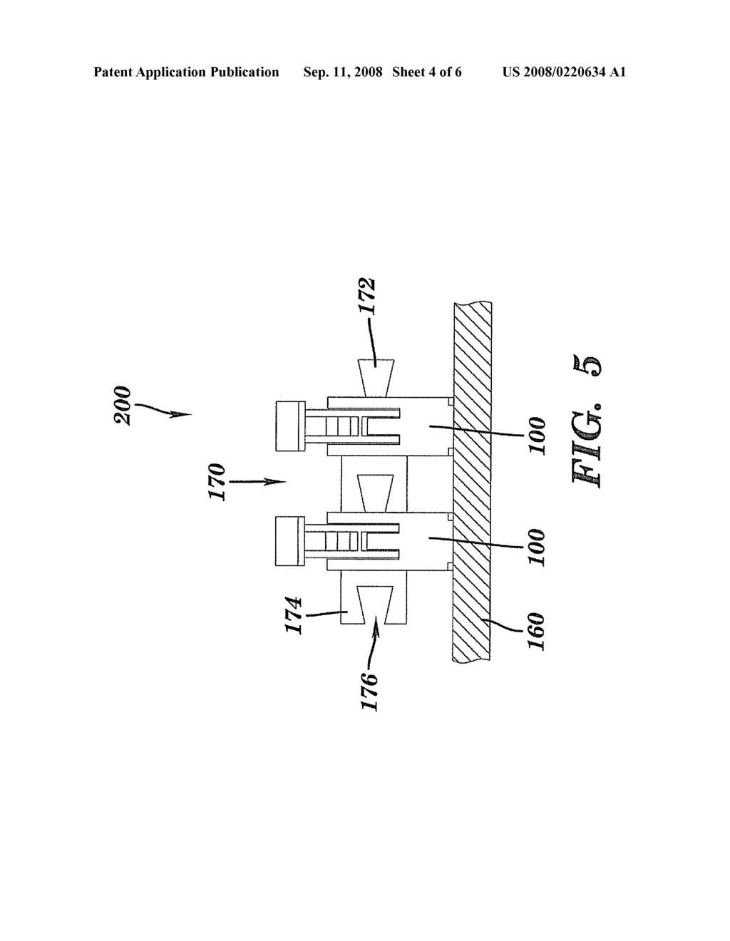 APPARATUS FOR RESTRICTING ROTATIONAL MOMENT ABOUT A LONGITUDINAL AXIS OF SMT CONNECTORS - diagram, schematic, and image 05