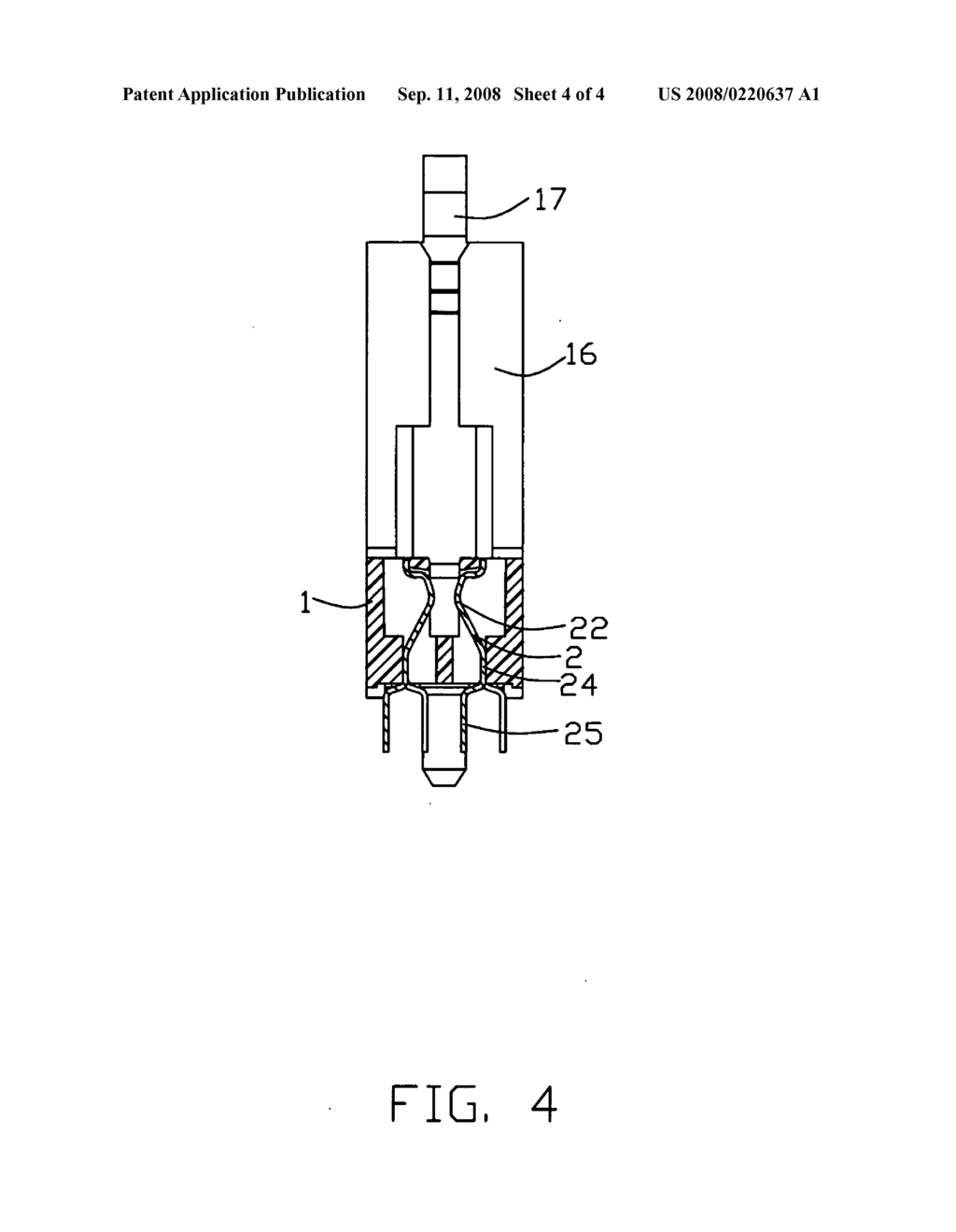 Card edge connector with latch - diagram, schematic, and image 05